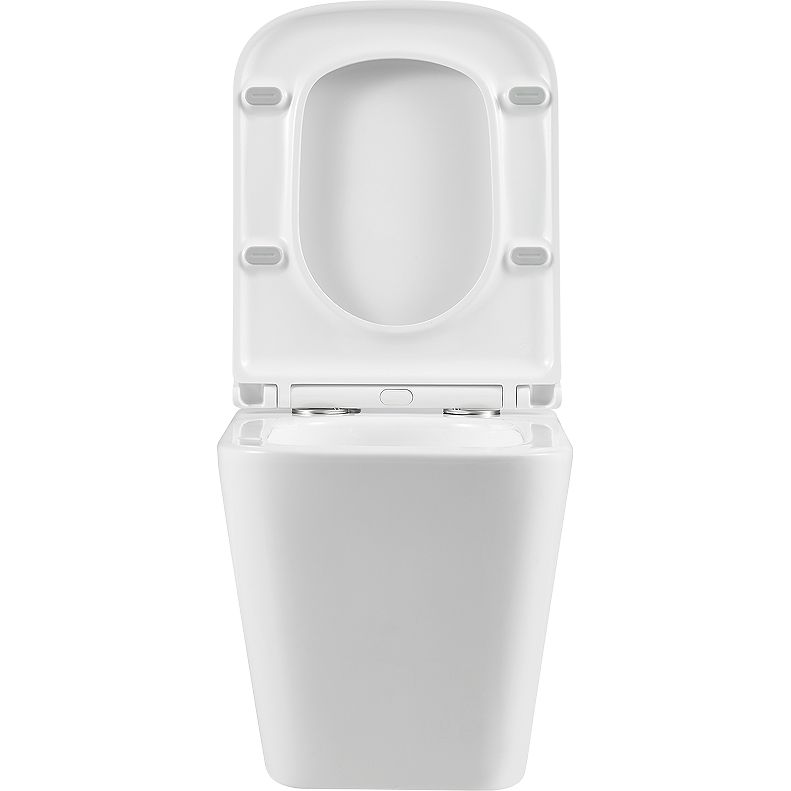 FLOREX WHITE Унитаз подвесной безободковый с сиденьем микролифт, LM, 9614001