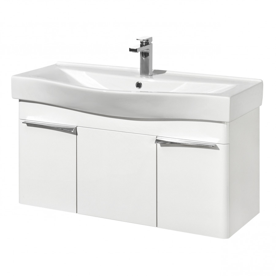 Тумба БЕВЕРЛИ 100, белая (под раковину БЕВЕРЛИ 100)