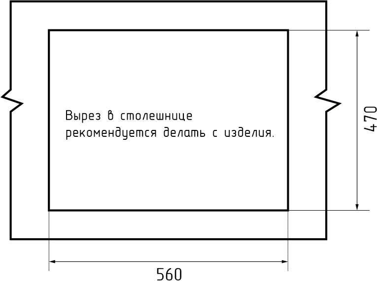 GRANFEST Мойка URBAN 658  1-чаша 580*490мм серый арт.GF-UR-