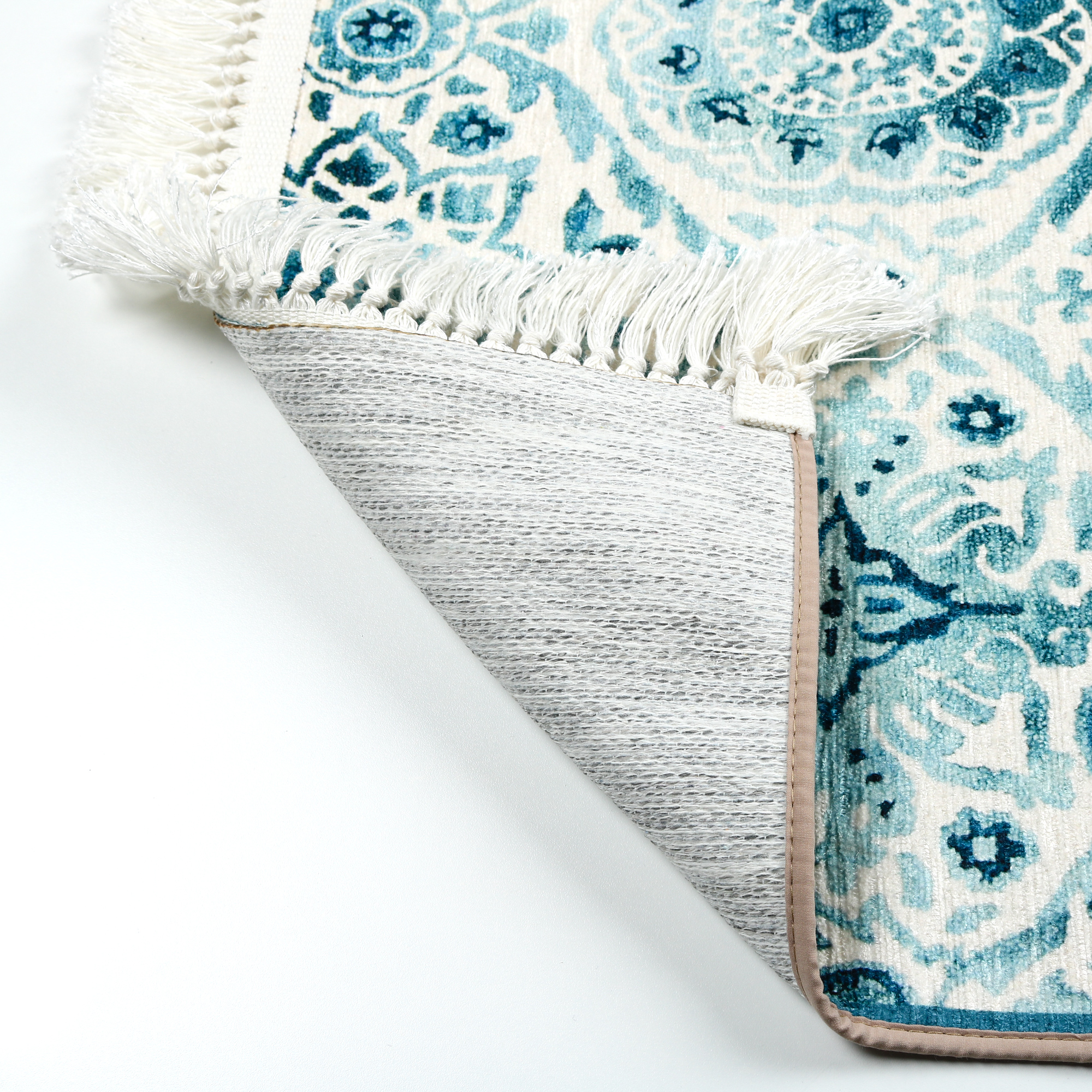 Коврик для ванной 1-ый Fixsen VINTAGE, FX-7000T, бирюзовый, 70х80 см