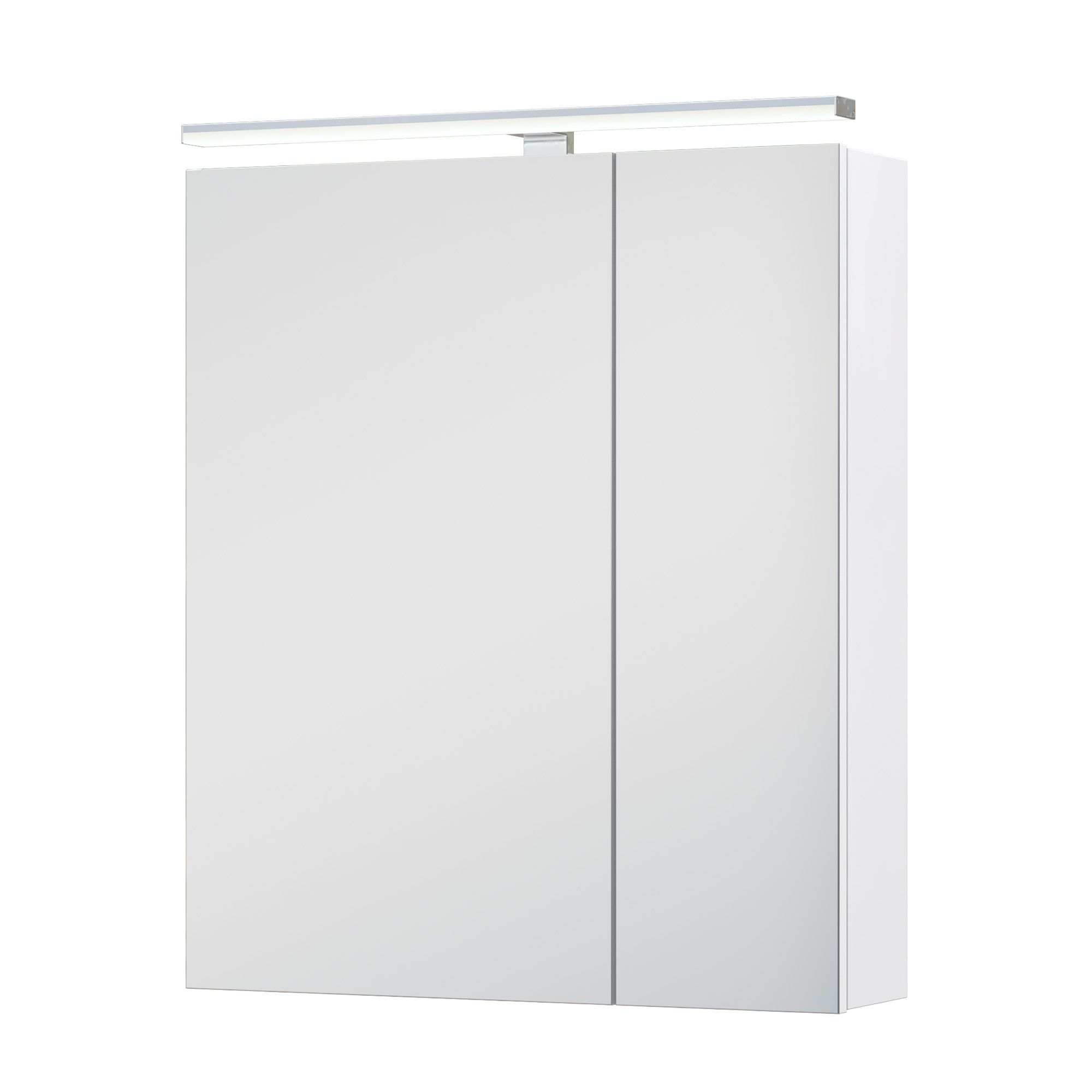 Зеркальный шкаф VIGO Plaza 60 подвесной белый (zsh.PLA.60.El)
