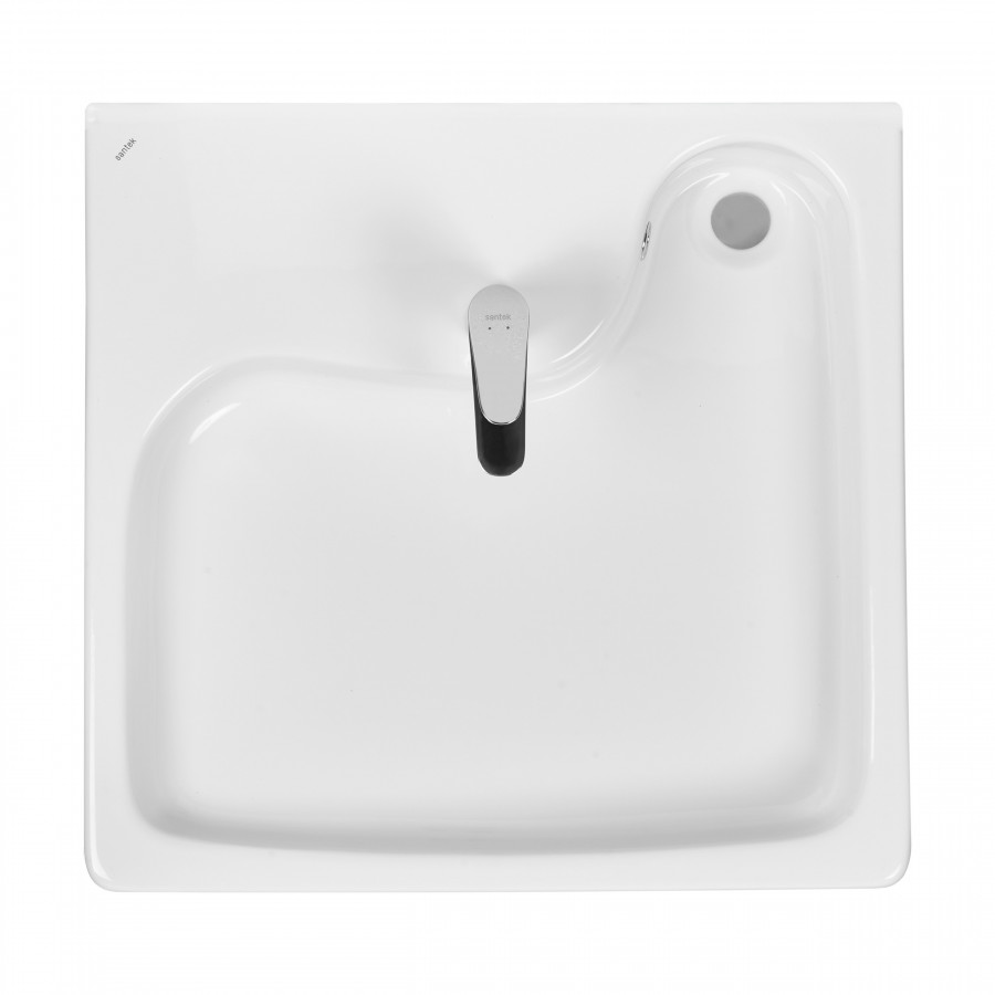 КЛИО Умывальник 51,5/63 см. над стир.машиной, в компл.крепление и сифоном, хр.кольцо, САНТЕК КЛИО Умывальник 51,5/63 см. над стир.машиной, в компл.крепление и сифоном, хр.кольцо, САНТЕК