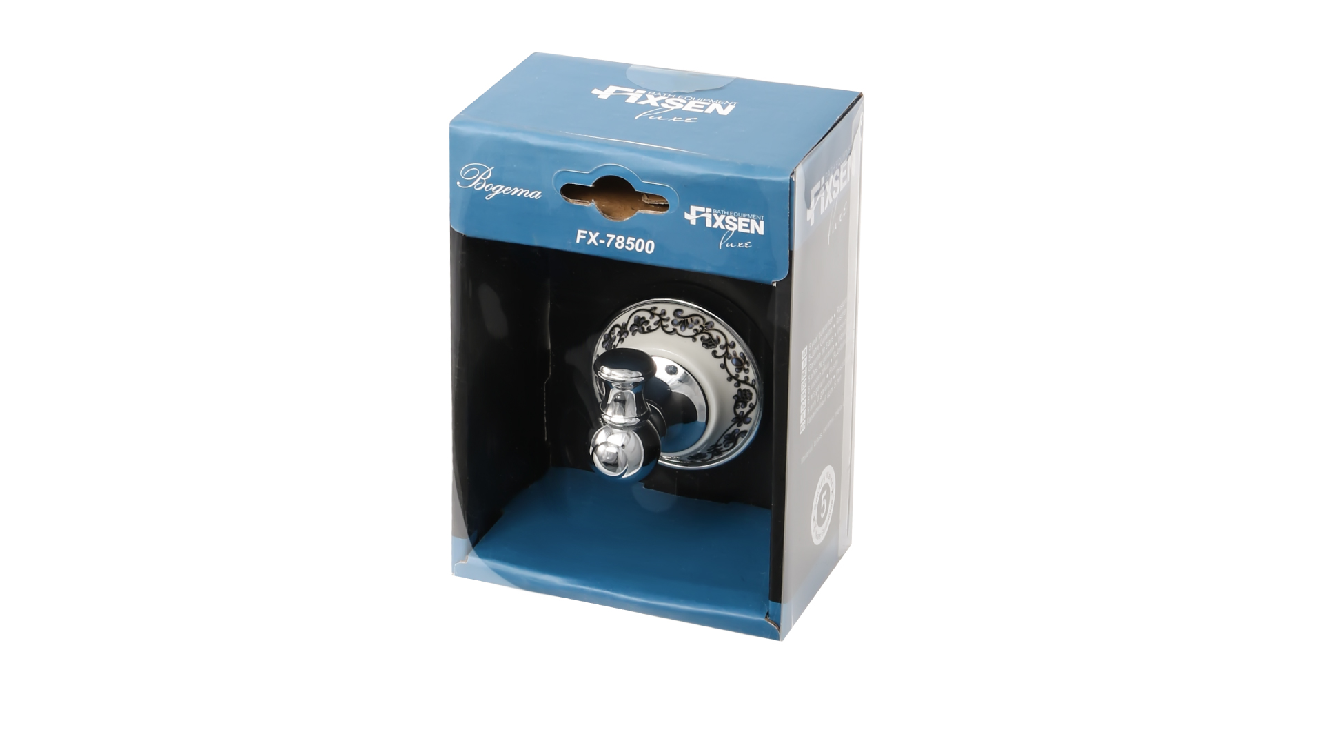 Крючок одинарный FIXSEN Bogema (FX-78505) Крючок одинарный FIXSEN Bogema (FX-78505)
