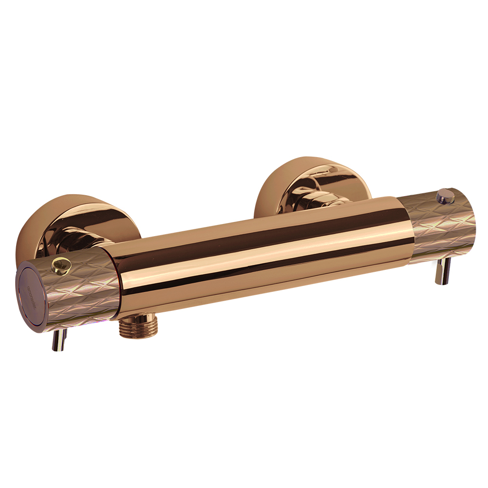 Термостатический смеситель для душа наружнего монтажа ODISEA JOYA 593401SCUC медь