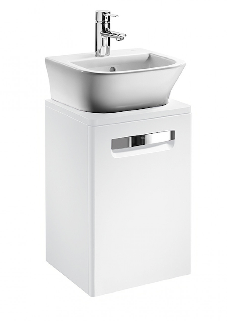 GAP Тумба под раковину GAP 45, белая матовая, ROCA