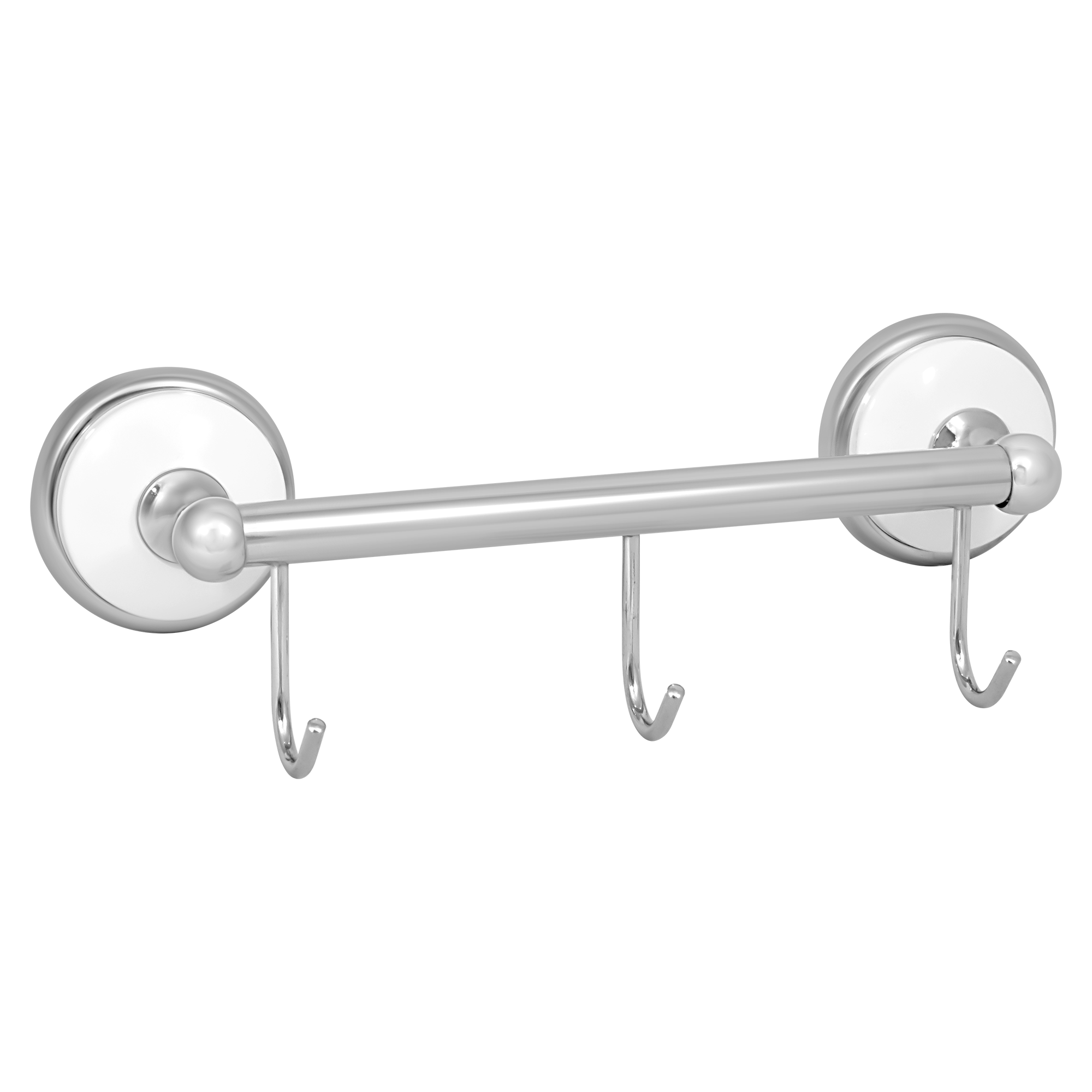 Кронштейн настенный, 3 крючка «Solinne», B-51108-3, хром, Коллекция Blanco