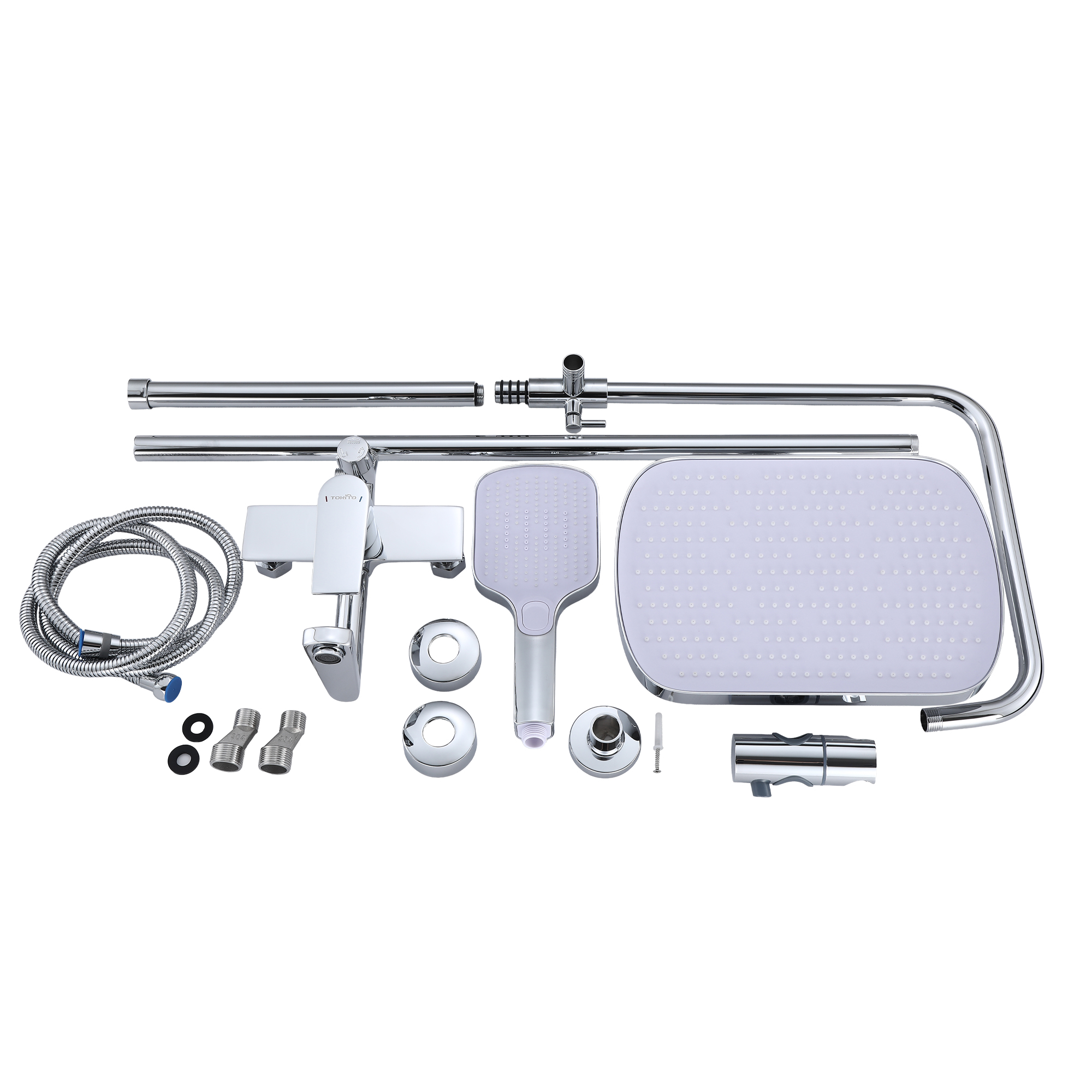 Душевая система TOKITO RAIN хром (TOK-RAI-1024CR)