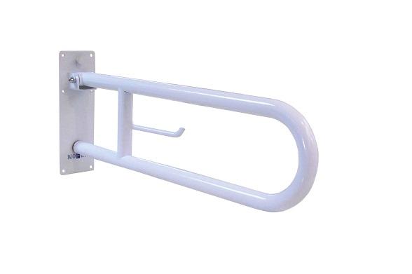 Поручень полукруглый для людей с огр. Возможностями 600 мм белый эпоксидная краска Поручень полукруглый для людей с огр. Возможностями 600 мм белый эпоксидная краска