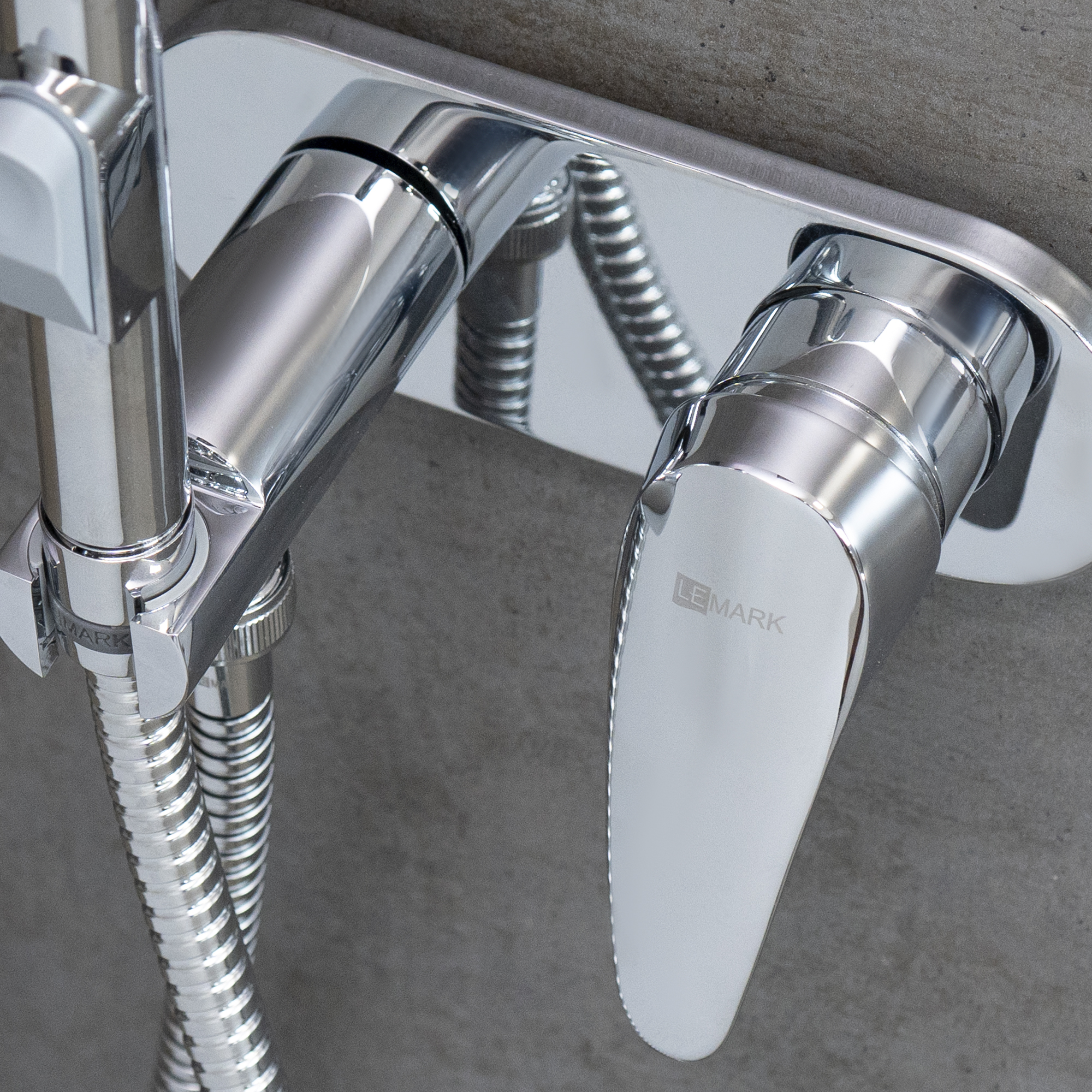 Смеситель Lemark Linara LM0419C с гигиеническим душем, встраиваемый Смеситель Lemark Linara LM0419C с гигиеническим душем, встраиваемый