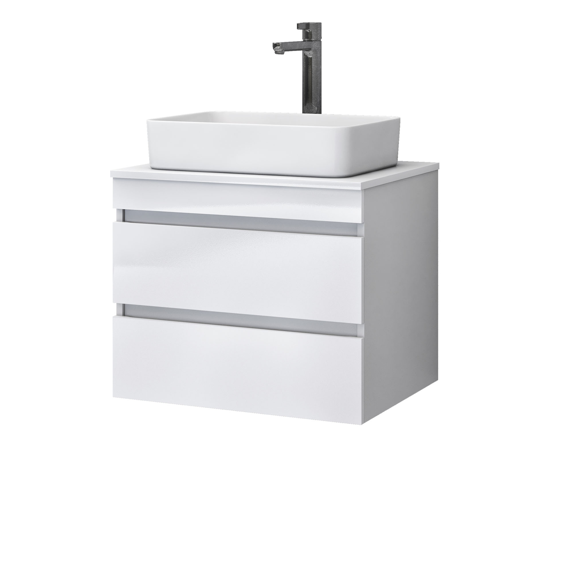 Тумба под раковину VIGO Urban 70 подвесная белый (tp.URB.70.2Y)