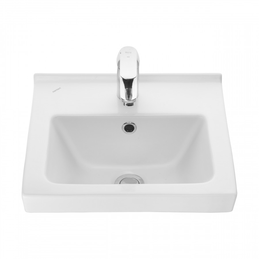 Умывальник Визит-40 (405х355) с переливом белый SANTERI Умывальник Визит-40 (405х355) с переливом белый SANTERI