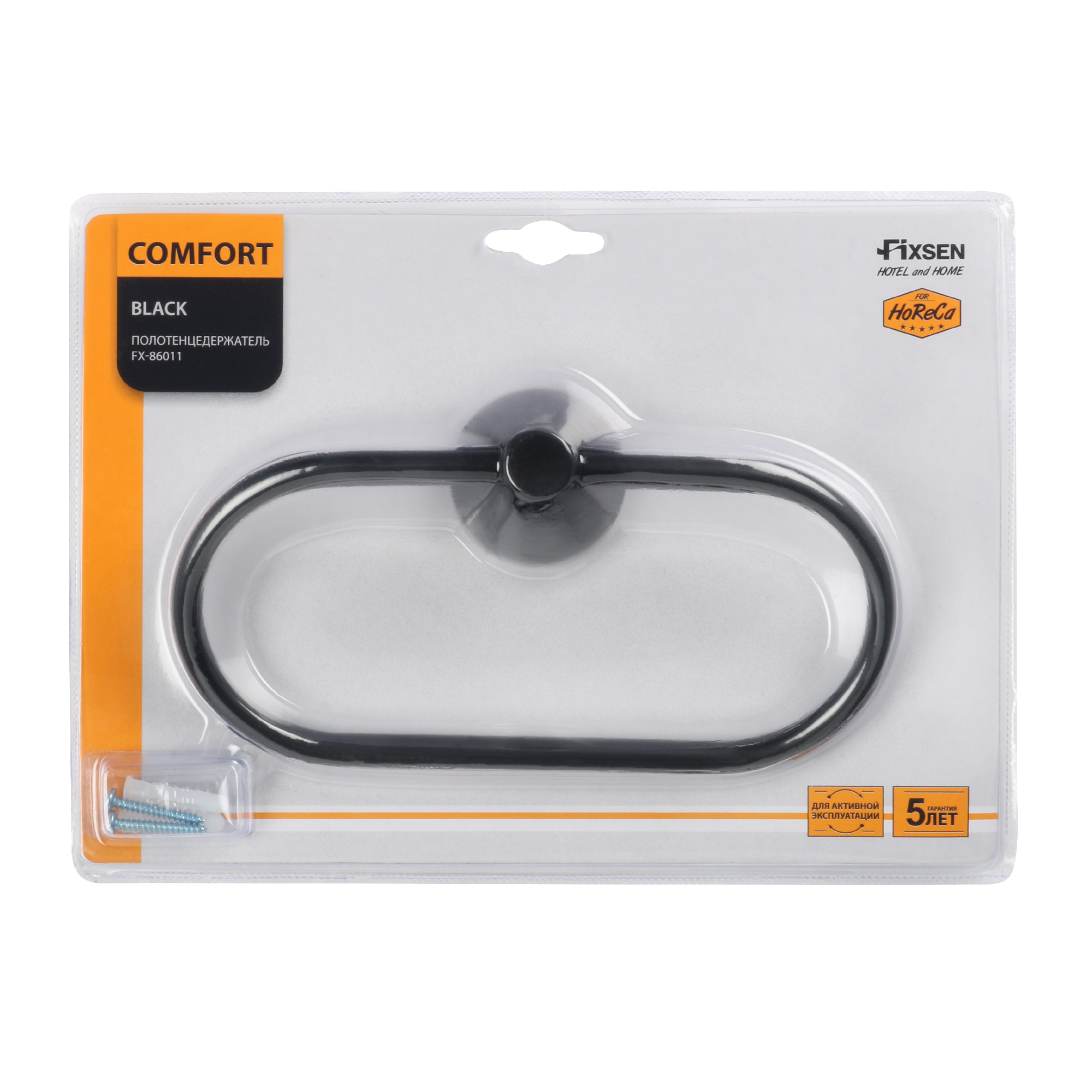 Полотенцедержатель кольцо черный FIXSEN Comfort Black FX-86011) Полотенцедержатель кольцо черный FIXSEN Comfort Black FX-86011)