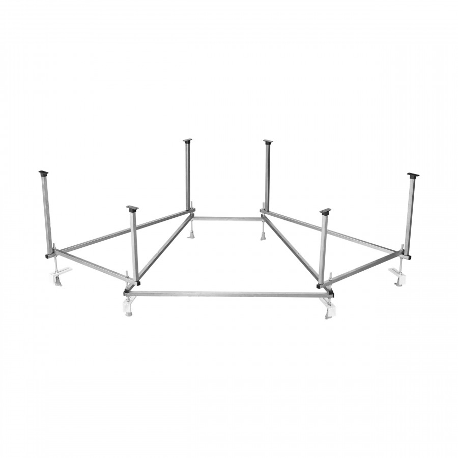 Монтажный комплект для ванны САН-ПАУЛУ 150х150 см. (рама, слив-перелив с сифоном, крепеж к стене, кр Монтажный комплект для ванны САН-ПАУЛУ 150х150 см. (рама, слив-перелив с сифоном, крепеж к стене, кр