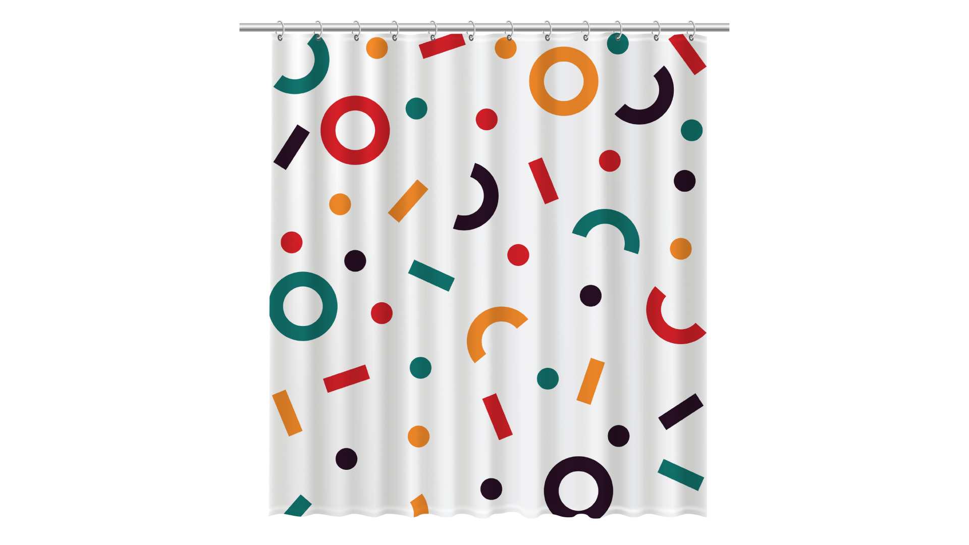 Штора для ванной Fixsen Candy FX-2512 Штора для ванной Fixsen Candy FX-2512