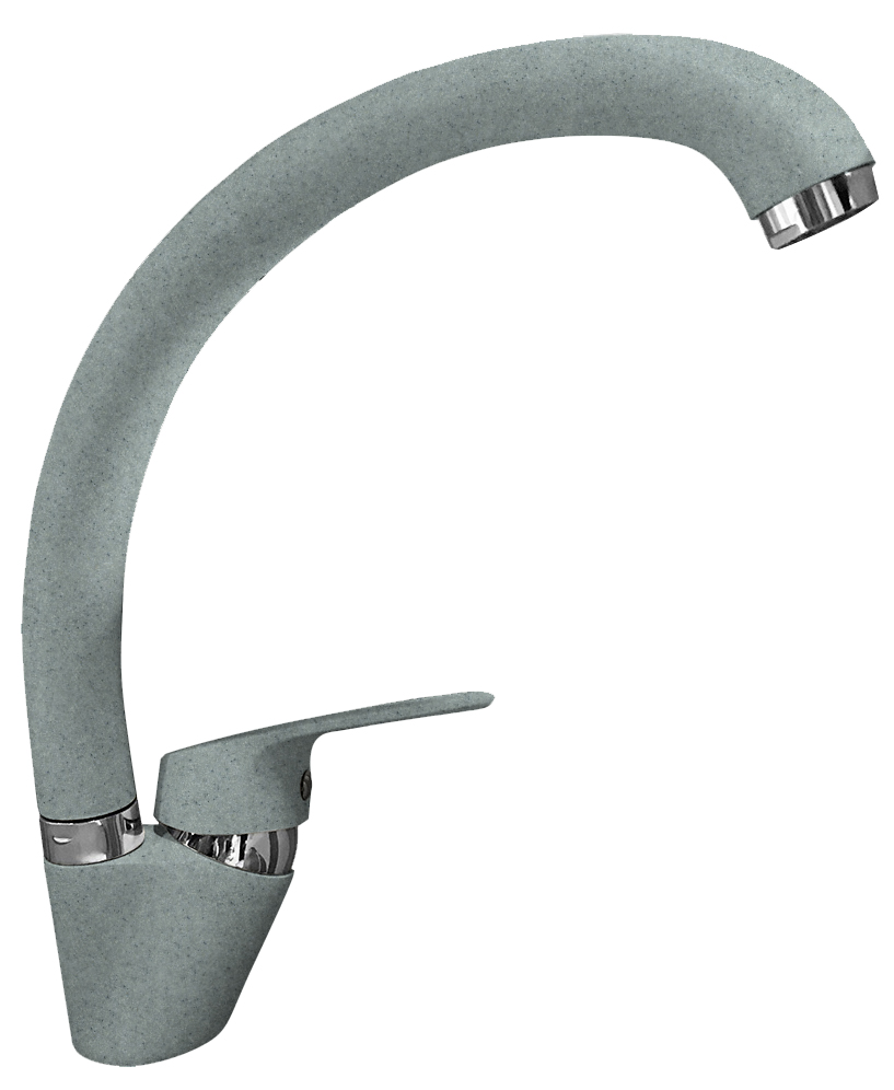 GranFest QUARZ Смеситель для кухни боковой D-35mm (серый)