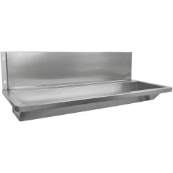 Раковина коллективная со стенкой Wash 13050.12.S, шт