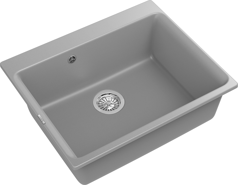 RIVELATO Мойка AXEL 60  1-чаша 630*520мм grigio metallizzato арт. RIVELATO Мойка AXEL 60  1-чаша 630*520мм grigio metallizzato арт.