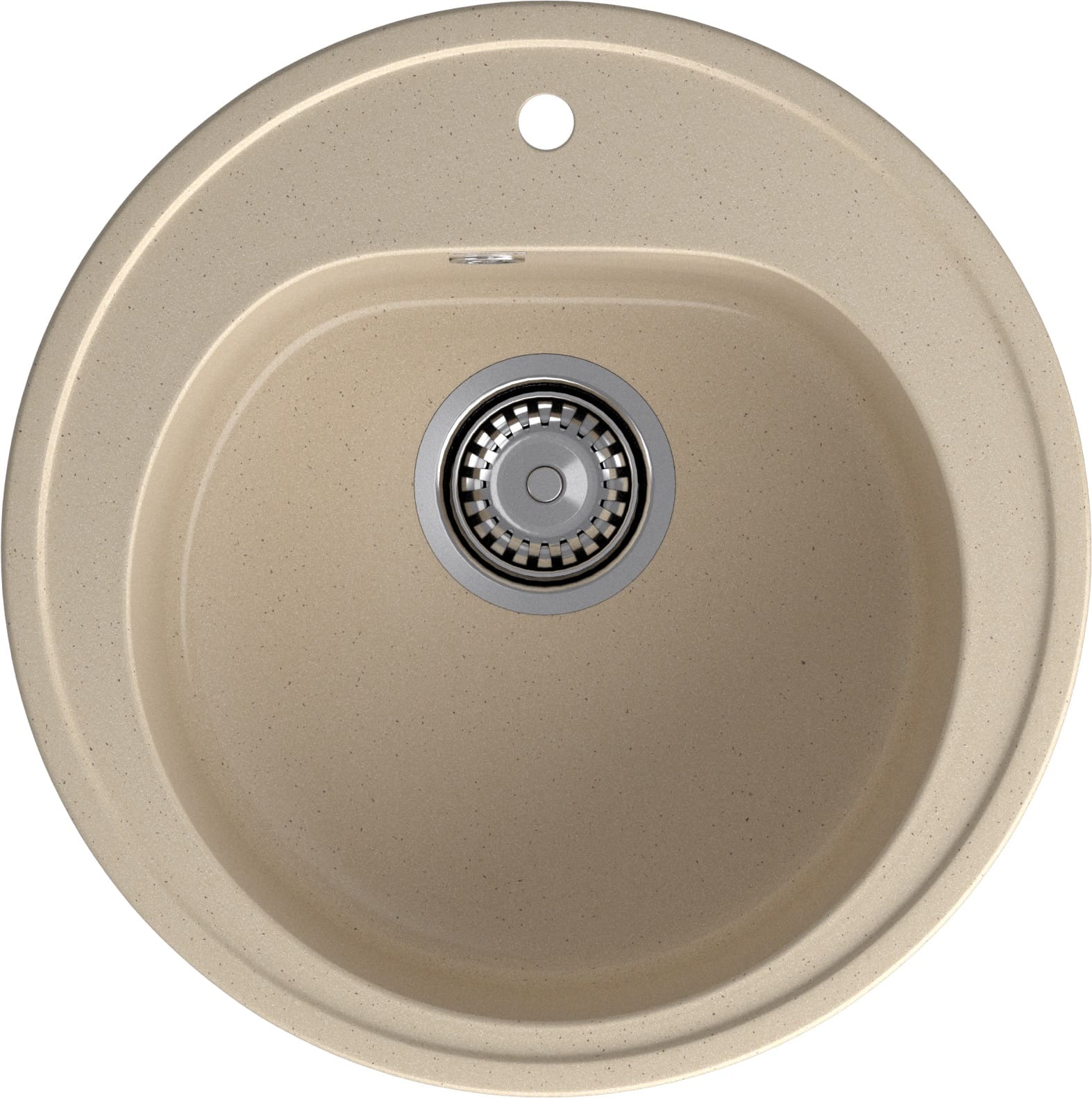 GRANFEST Мойка композит RONDO GF-R--510  D=510мм, кашемир GRANFEST Мойка композит RONDO GF-R--510  D=510мм, кашемир