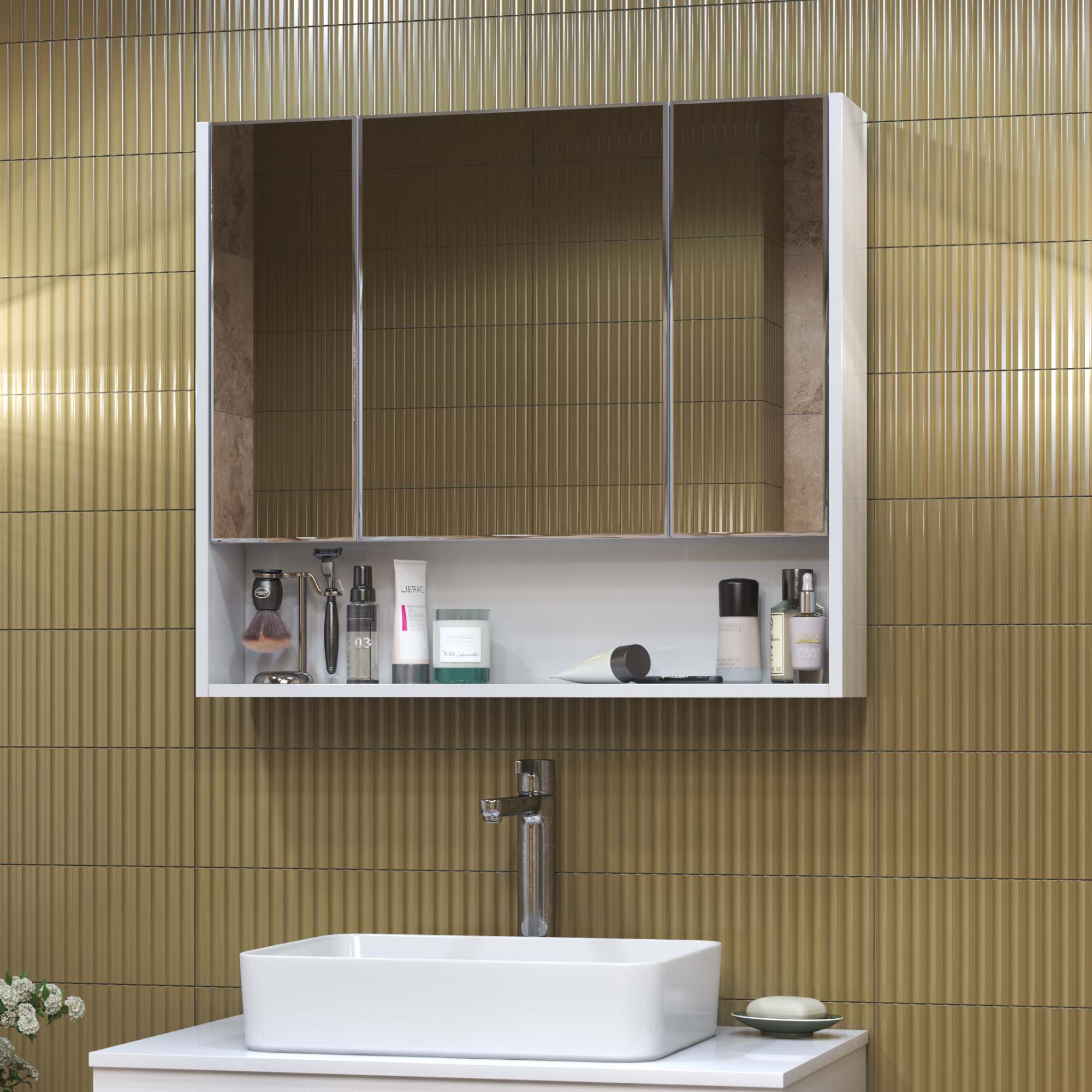 Зеркальный шкаф VIGO Urban 70 подвесной белый (zsh.URB.70) Зеркальный шкаф VIGO Urban 70 подвесной белый (zsh.URB.70)