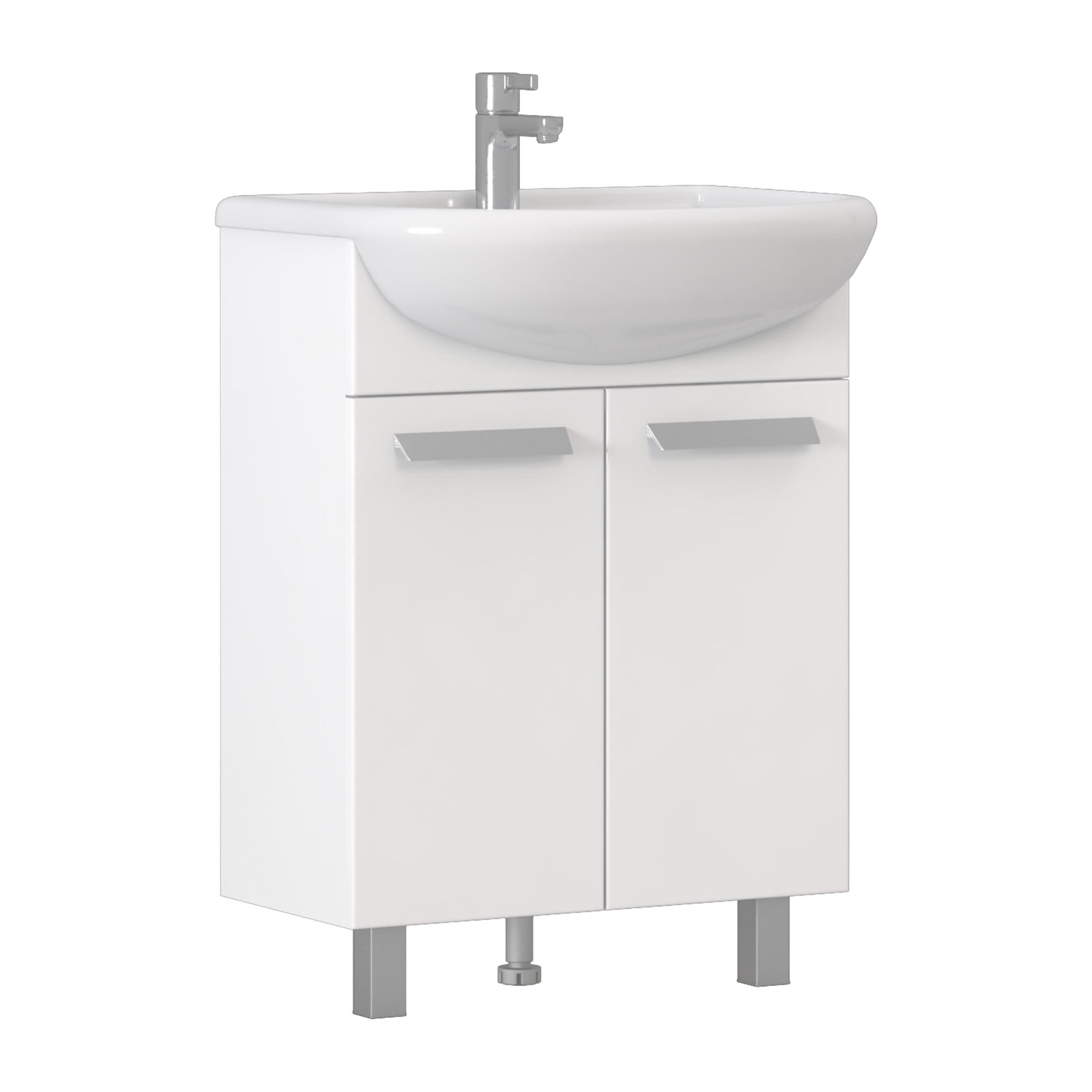 Тумба под раковину VIGO Hoska 60 напольная белый (230) Тумба под раковину VIGO Hoska 60 напольная белый (230)