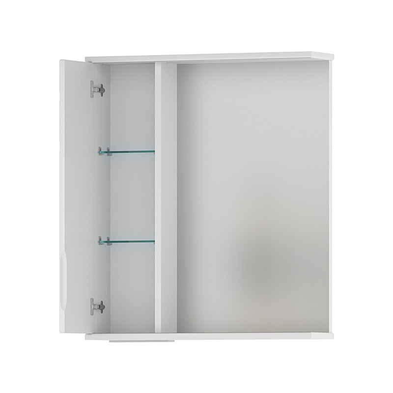 Зеркало-шкаф Adel 60, подвесной, левый, белый, VOLNA