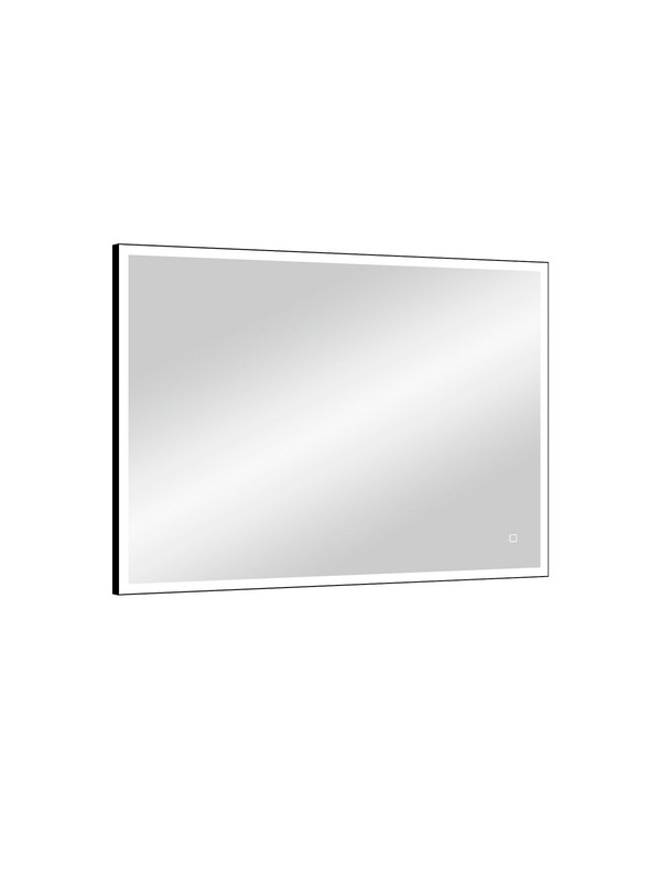 Зеркало Solid Black 900x700, реверсивное крепление