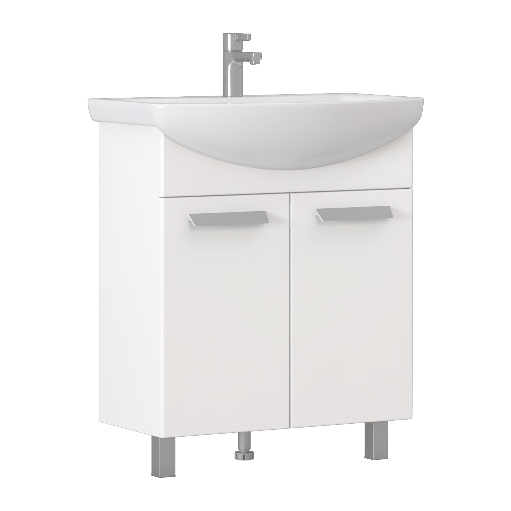 Тумба под раковину VIGO Hoska 70 напольная белый (232) Тумба под раковину VIGO Hoska 70 напольная белый (232)