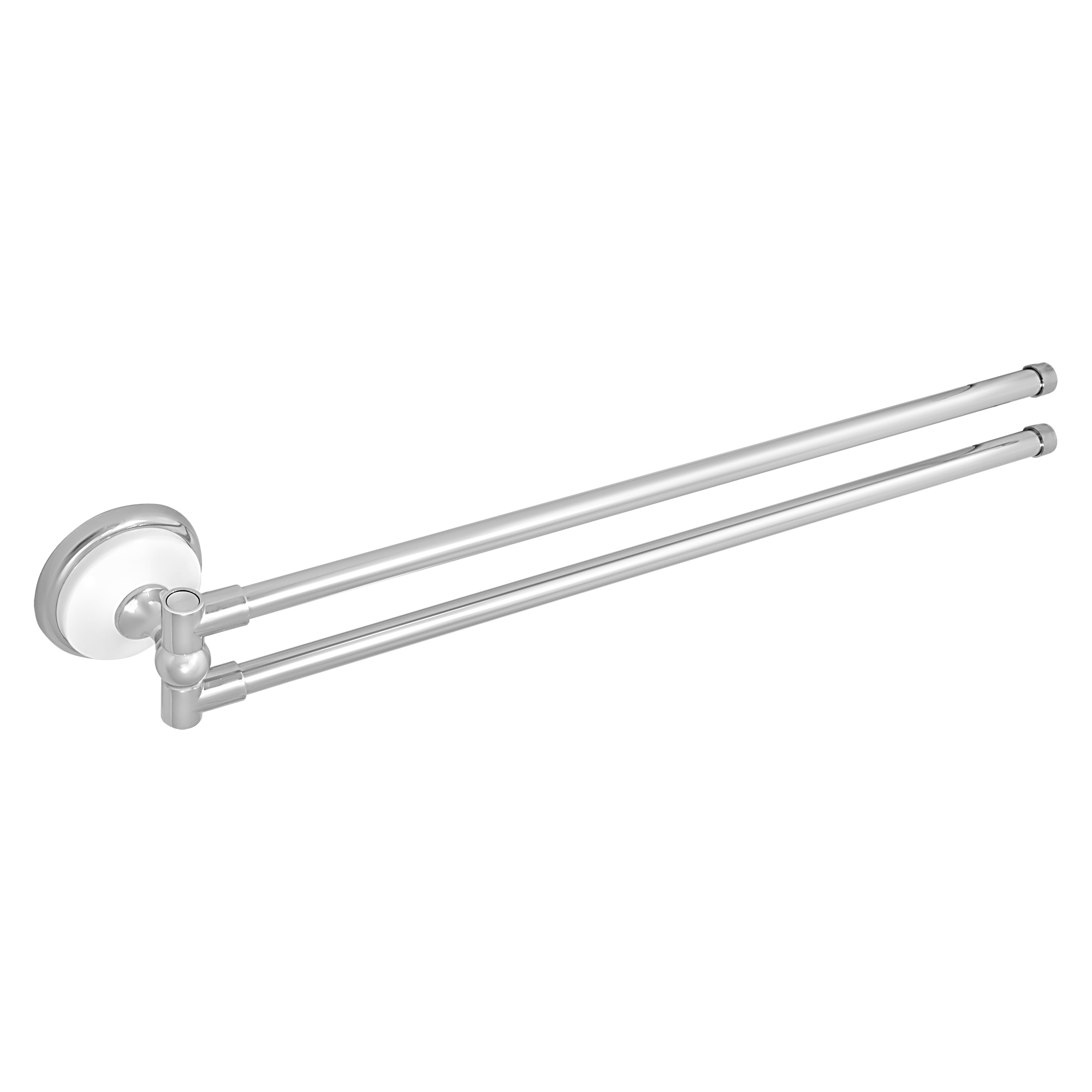 Полотенцедержатель раздвижной двойной "Solinne", B-51113-2, хром, Коллекция Blanco