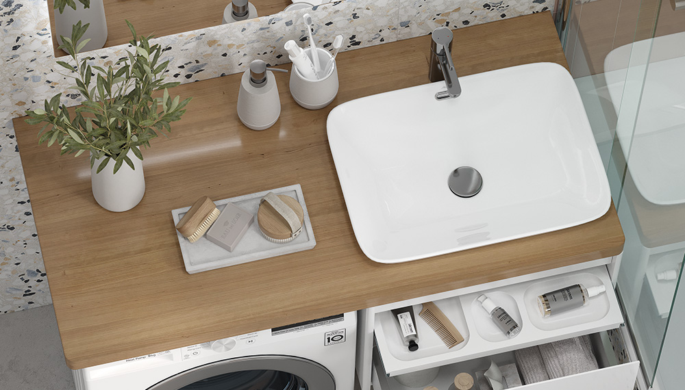 Столешница VELVEX Klaufs 1200 правая дуб французский Столешница VELVEX Klaufs 1200 правая дуб французский