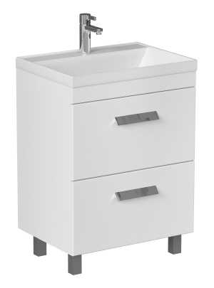Тумба под раковину VELVEX Orlando 600-0-2 (Classica) белый матовый Тумба под раковину VELVEX Orlando 600-0-2 (Classica) белый матовый