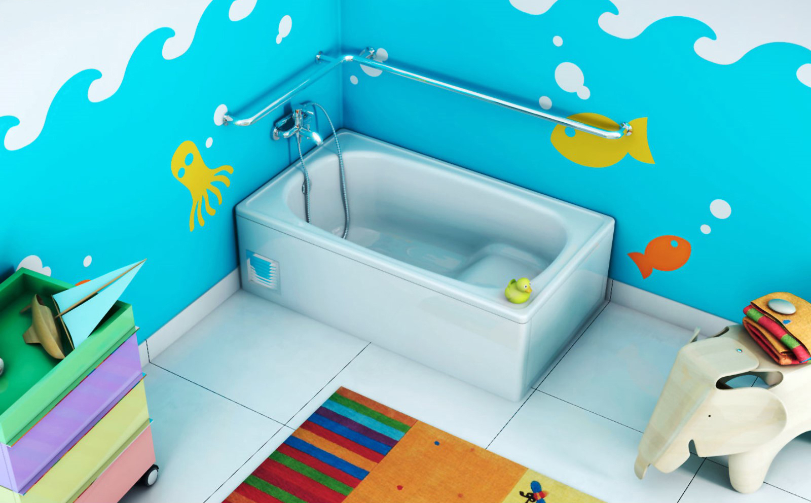 Ванна стальная BLB EUROPA MINI B2SE сидячая 1200х700 мм (B2SE22001)