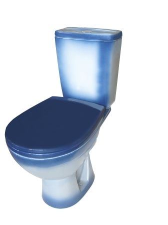 СОЛО Унитаз-компакт горизонт. вып., 2-х режим. арм. "Уклад", сид. полипр. "Уклад", синий, ROSA СОЛО Унитаз-компакт горизонт. вып., 2-х режим. арм. "Уклад", сид. полипр. "Уклад", синий, ROSA