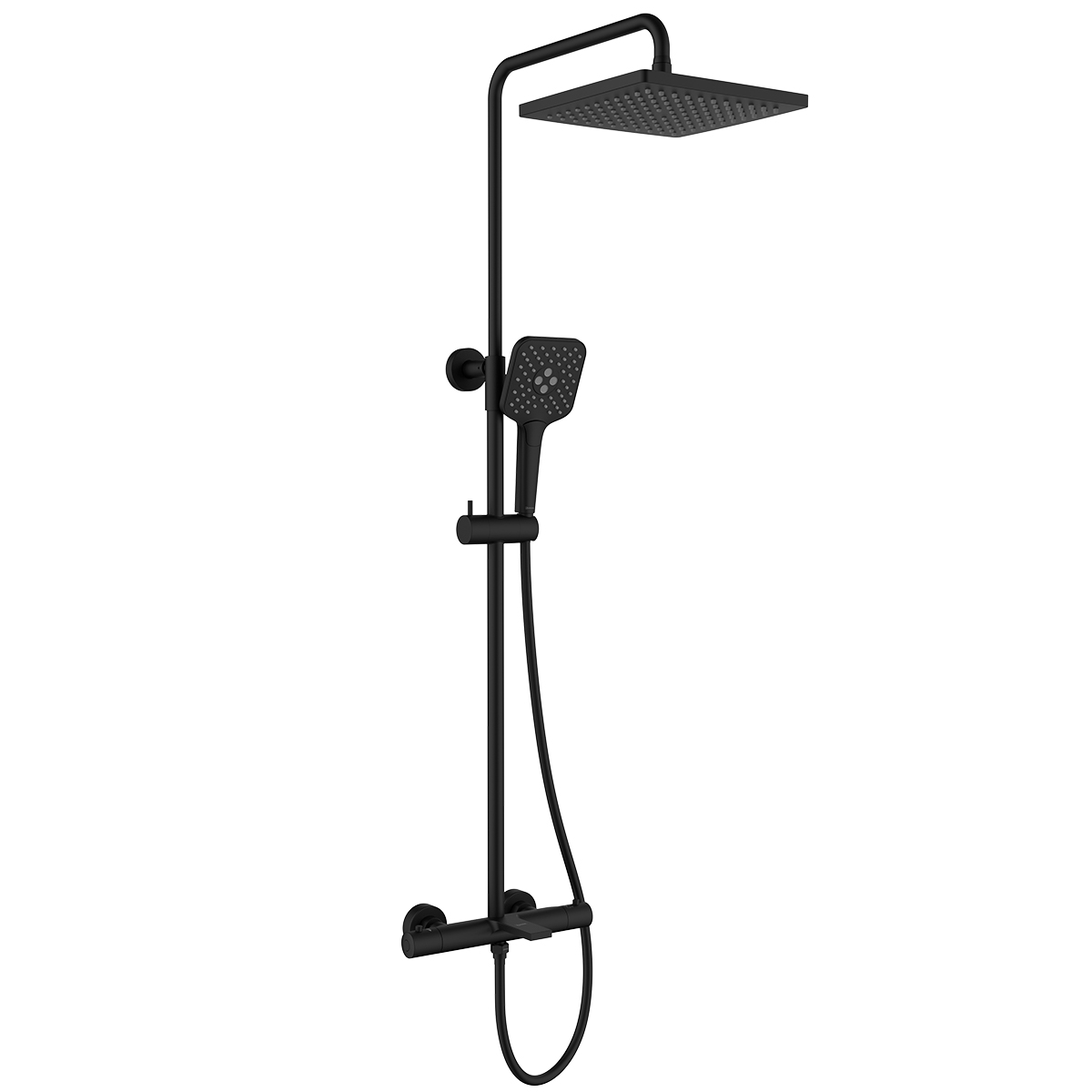 Смеситель Valday LMF-8146B-BL для ванны и душа, термостатический