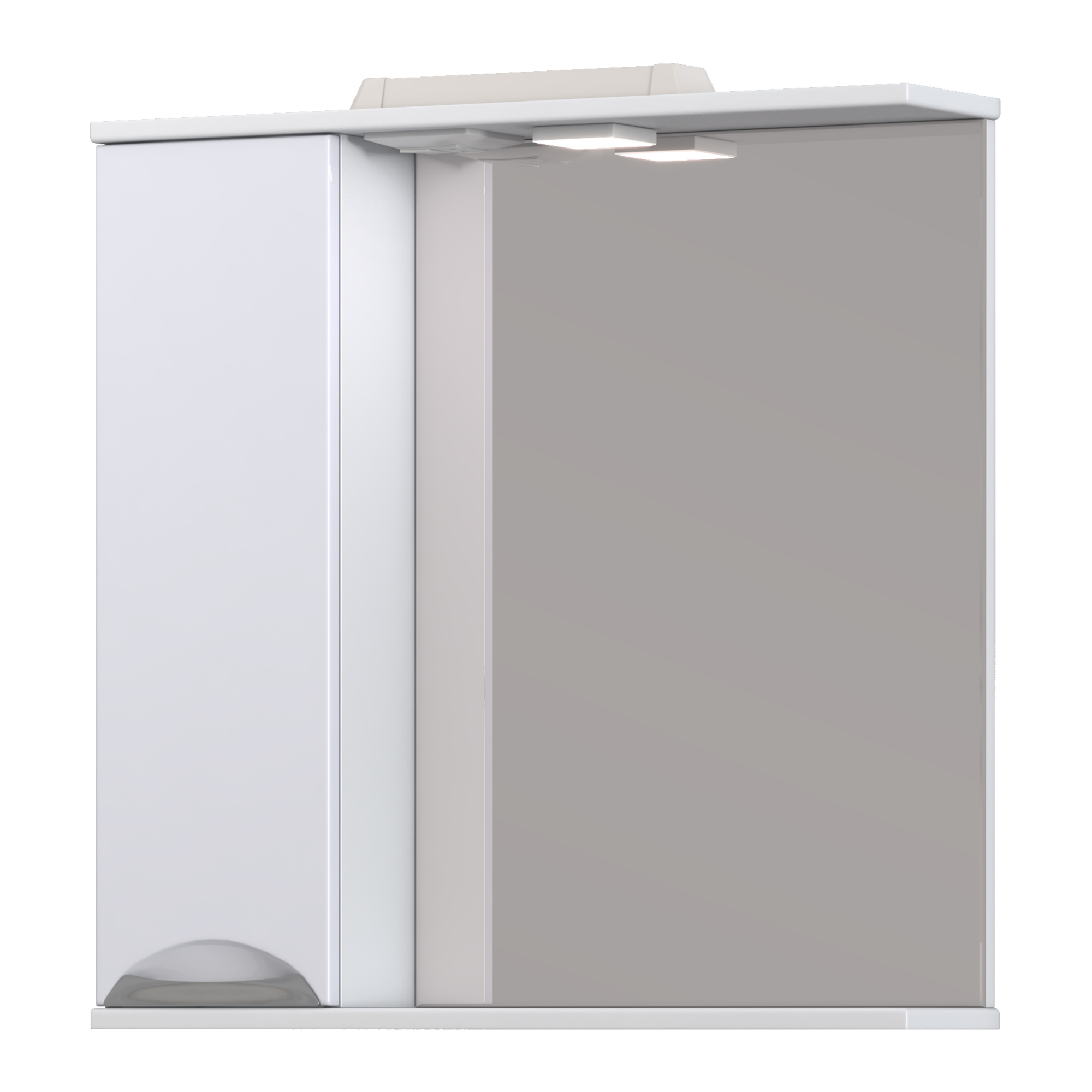 Зеркало со шкафом VIGO Callao 70 подвесное белый (z.CAL.70.L.El) Зеркало со шкафом VIGO Callao 70 подвесное белый (z.CAL.70.L.El)