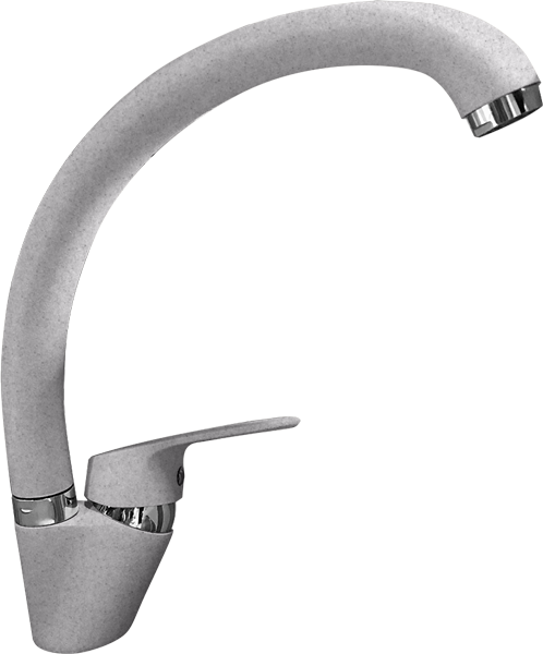 GF Смеситель для кухни боковой D-35mm (серый)