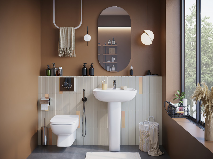 ЛОНГИ Умывальник 60см,белый,САНТЕК ЛОНГИ Умывальник 60см,белый,САНТЕК