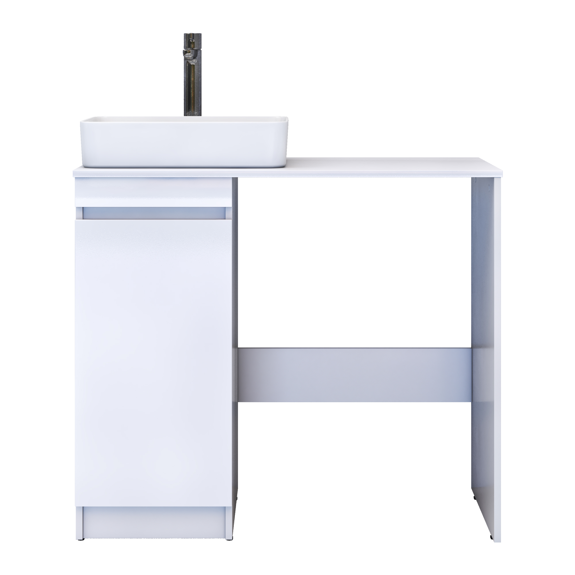 Тумба для раковины и стиральной машины VIGO Urban 40 напольная белый (tn.URB.40.1D) Тумба для раковины и стиральной машины VIGO Urban 40 напольная белый (tn.URB.40.1D)