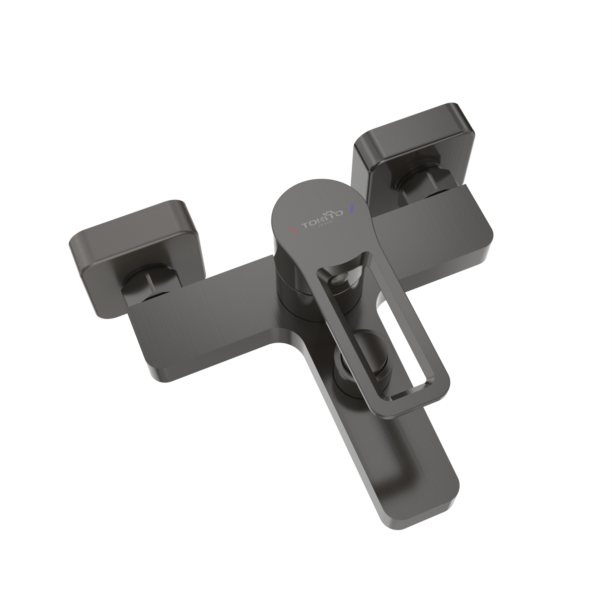 Смеситель для ванны TOKITO KOBE вороненая сталь (TOK-KOB-1014)