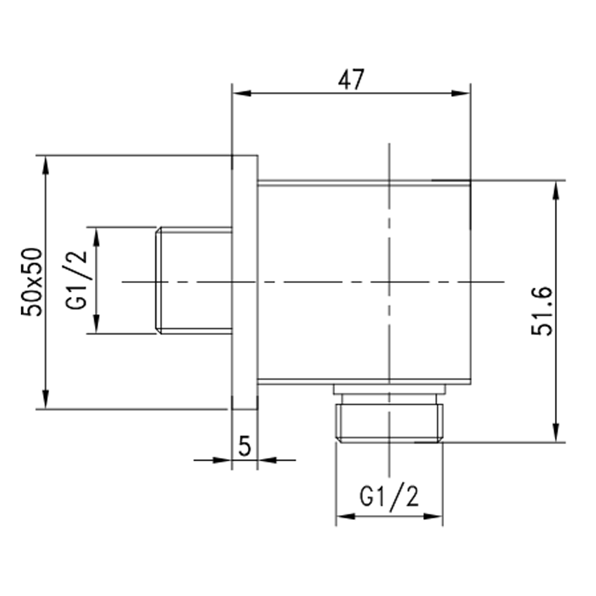 Подключение душевого шланга для LM5822CW, LM5829CW, хром/белый, LM, LM5883CW