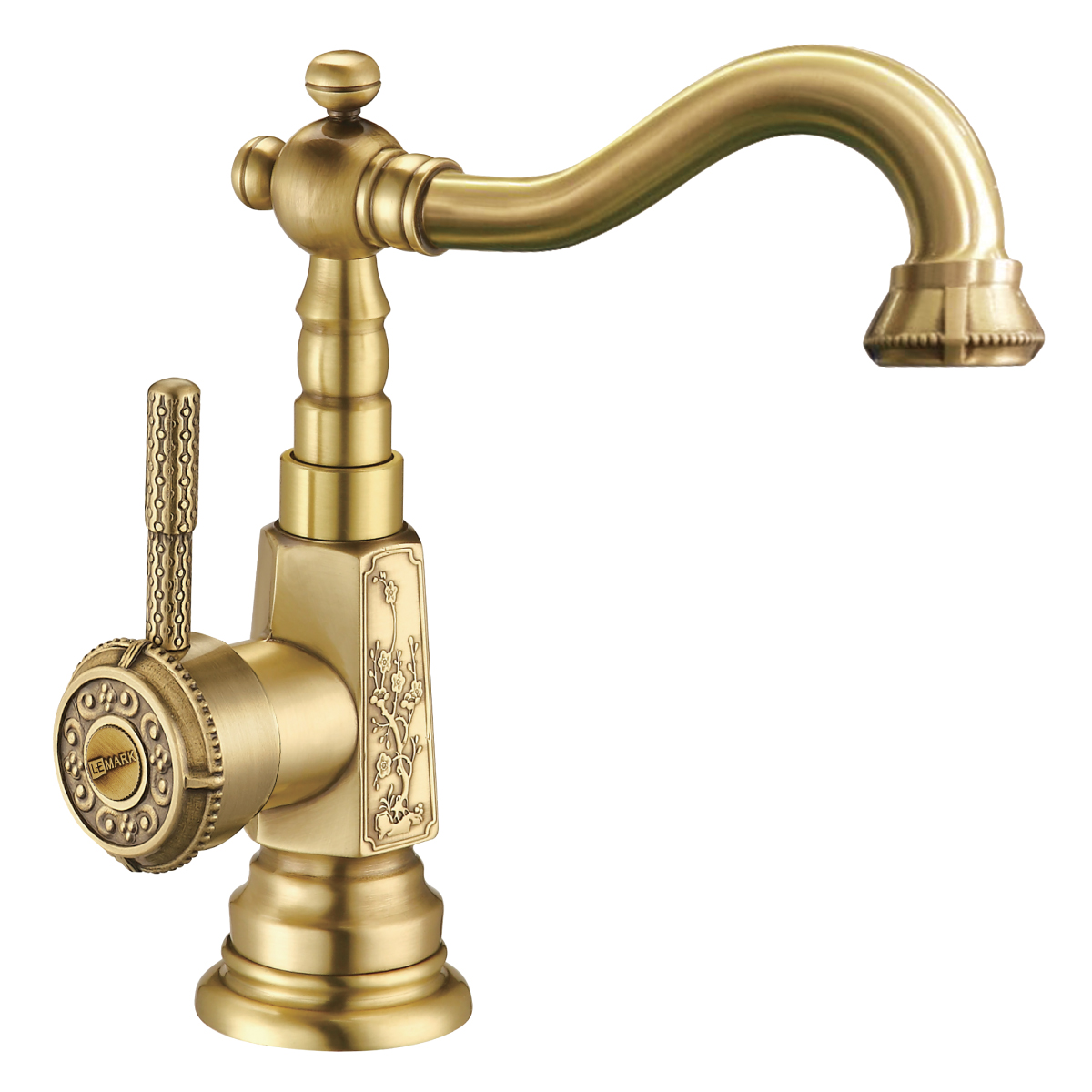 Jasmine Смеситель для раковины/кухни, выс.пов.излив 159мм, р/ОД, бронза, LM, LM6604B