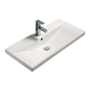 Раковина Lake 80, белая, EQUIL