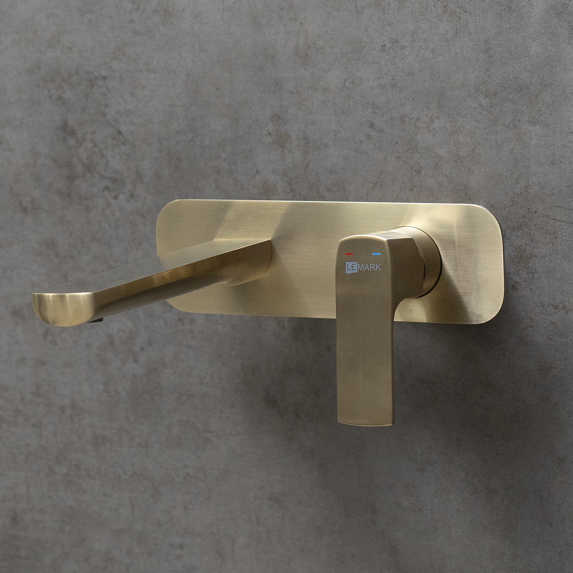 Ursus Смеситель для умывальника встраиваемый, матовое золото, LM, LM7226BG