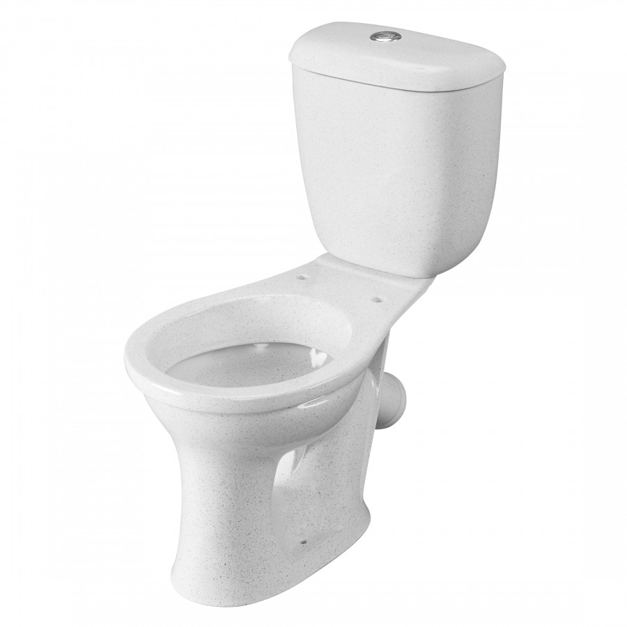 Унитаз-компакт Виктория косой выпуск, н/п., кноп. арматурой и сиденьем полипропилен, крап на белом S Унитаз-компакт Виктория косой выпуск, н/п., кноп. арматурой и сиденьем полипропилен, крап на белом S