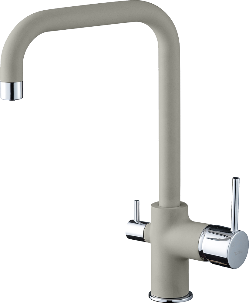 Смеситель для кухни RIVELATO Tovel с краном питьевой воды топаз хром (9025203 topazio cromo)