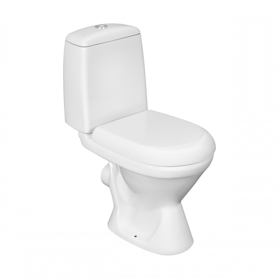 ERA Унитаз-компакт напольный комб., нижн. подвод, горизонт. выпуск, Dual Flush.  JIKA ERA Унитаз-компакт напольный комб., нижн. подвод, горизонт. выпуск, Dual Flush.  JIKA