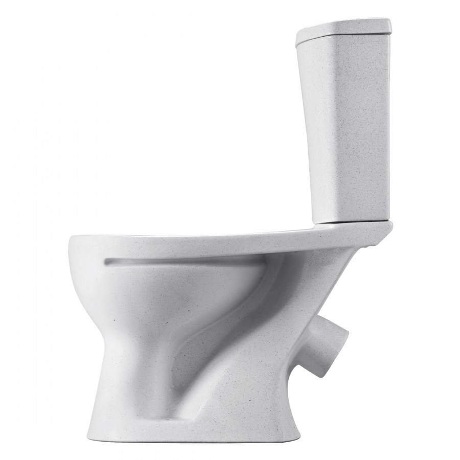 Унитаз-компакт "Ультра" косой выпуск с кнопочной арматурой и сиденьем,крап на белом Унитаз-компакт "Ультра" косой выпуск с кнопочной арматурой и сиденьем,крап на белом