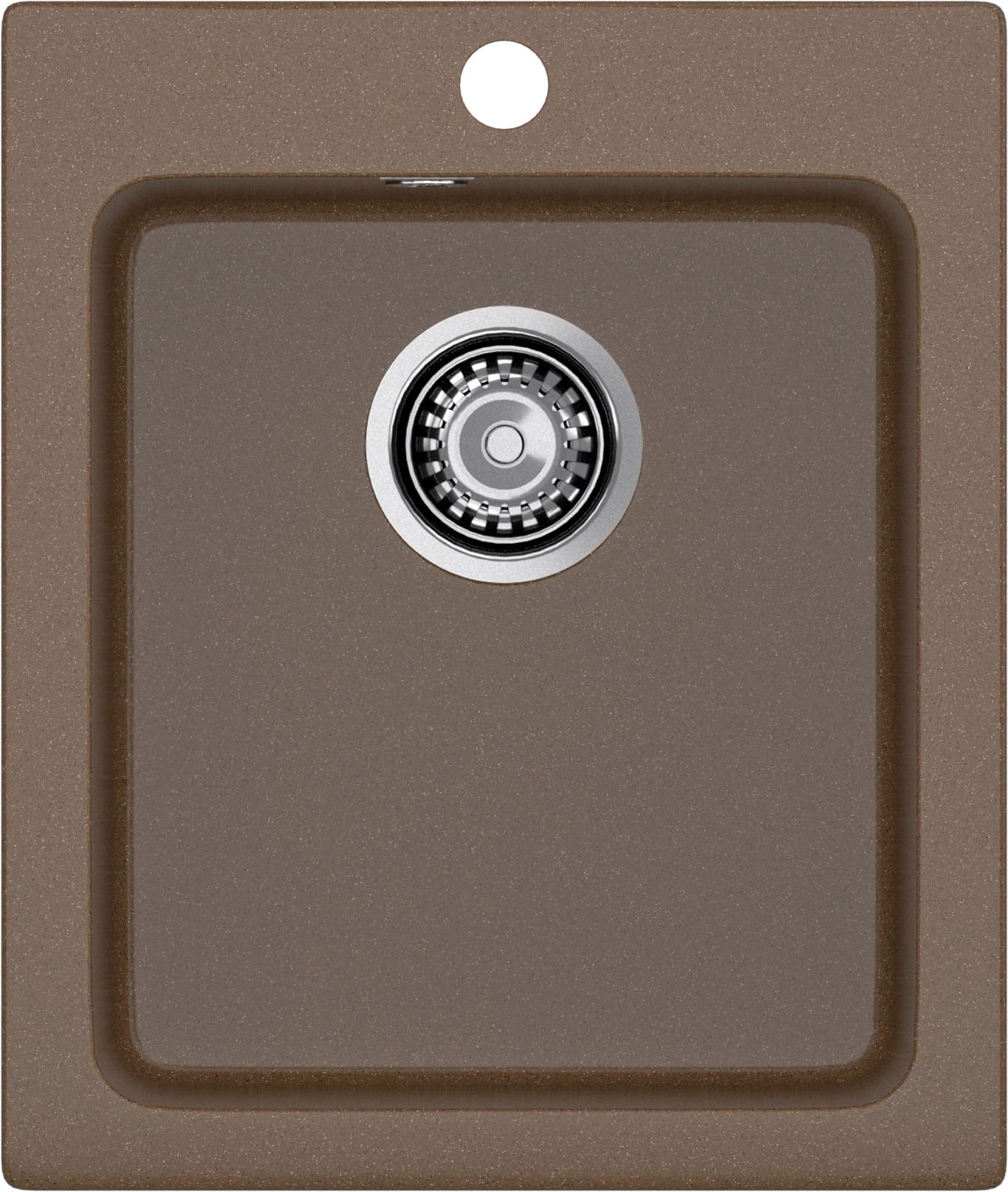 GRANFEST Мойка композит PRACTIK  GF-P--505  1-чаш. 427*505 мм  терракот арт.GF- GRANFEST Мойка композит PRACTIK  GF-P--505  1-чаш. 427*505 мм  терракот арт.GF-