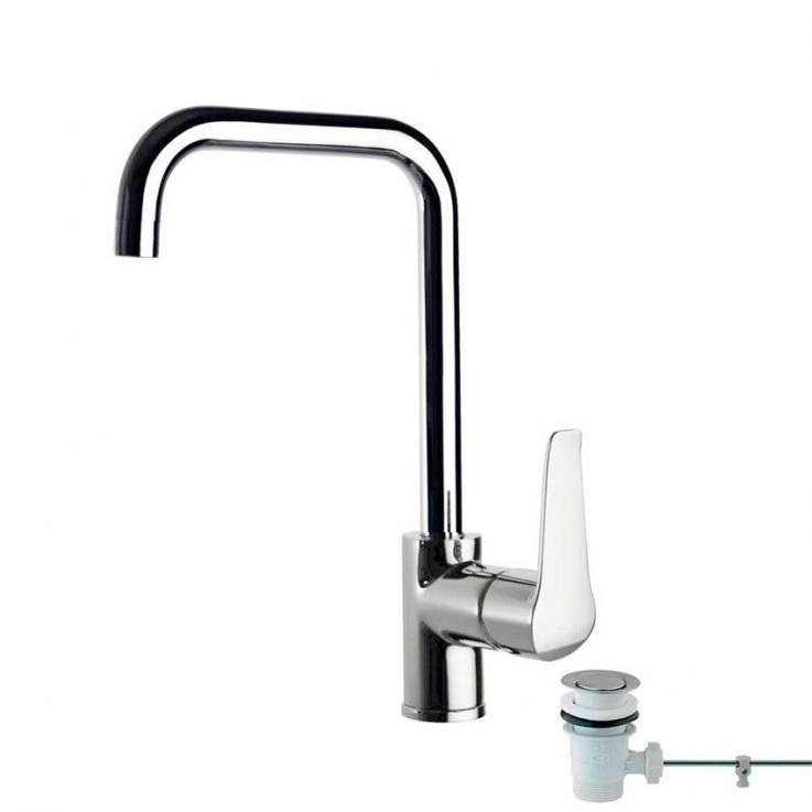 Смеситель высокий для кухни однорычажный с автоматическим клапаном YPSILON PLUS 6411VA9065