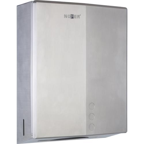 Диспенсер для бумажных полотенец из нержавеющей стали. Матовый Диспенсер для бумажных полотенец из нержавеющей стали. Матовый