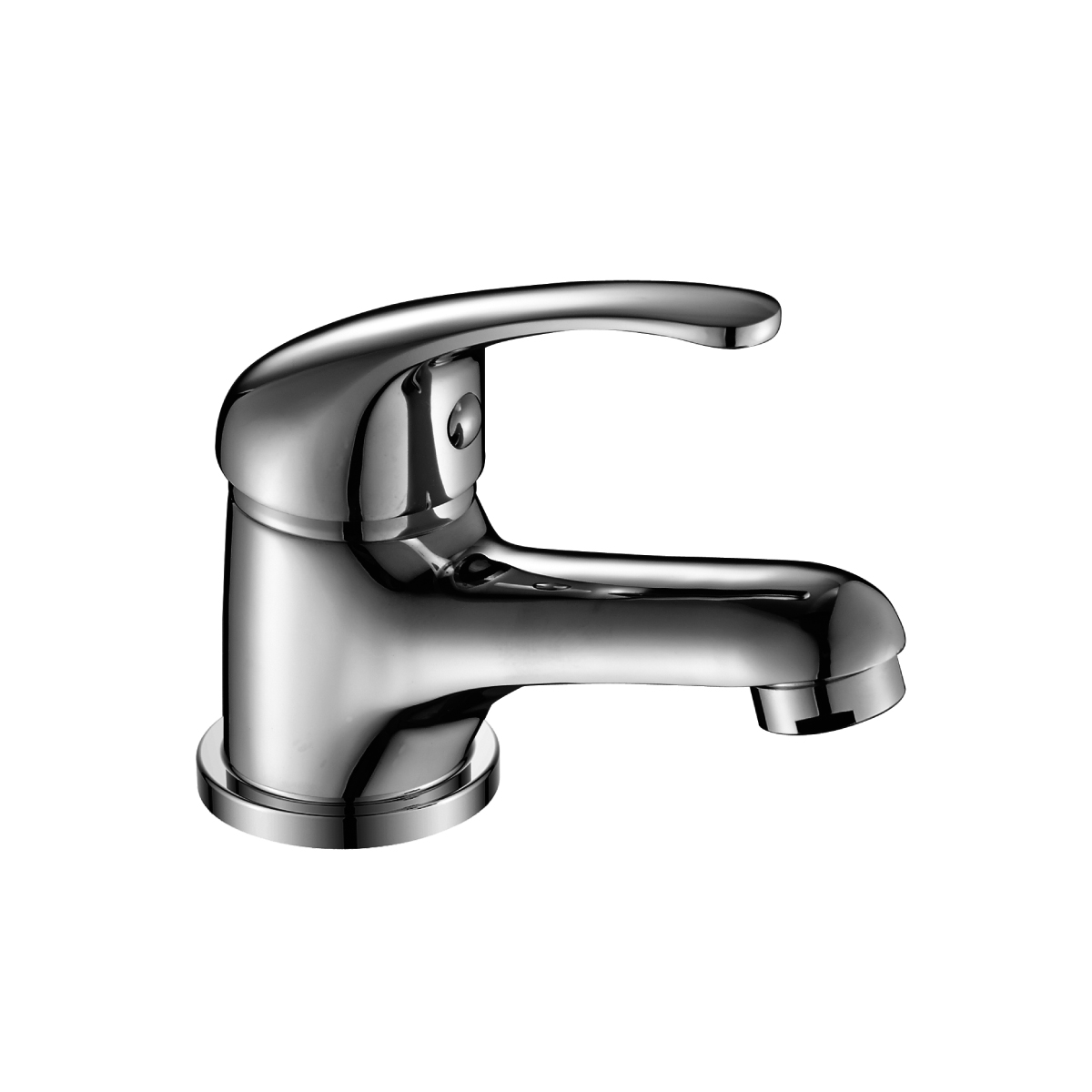 A35 Смеситель для раковины, монолит.излив 92мм, р/ОД, хром, ROS, A35-11